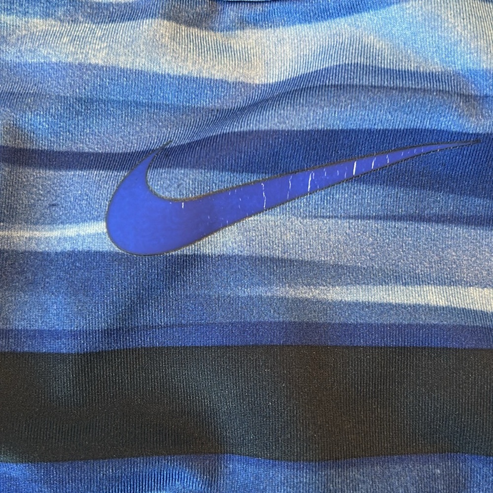 Nike Blue Gradient Sports Bra with Racerback - Picture 4 of 4
